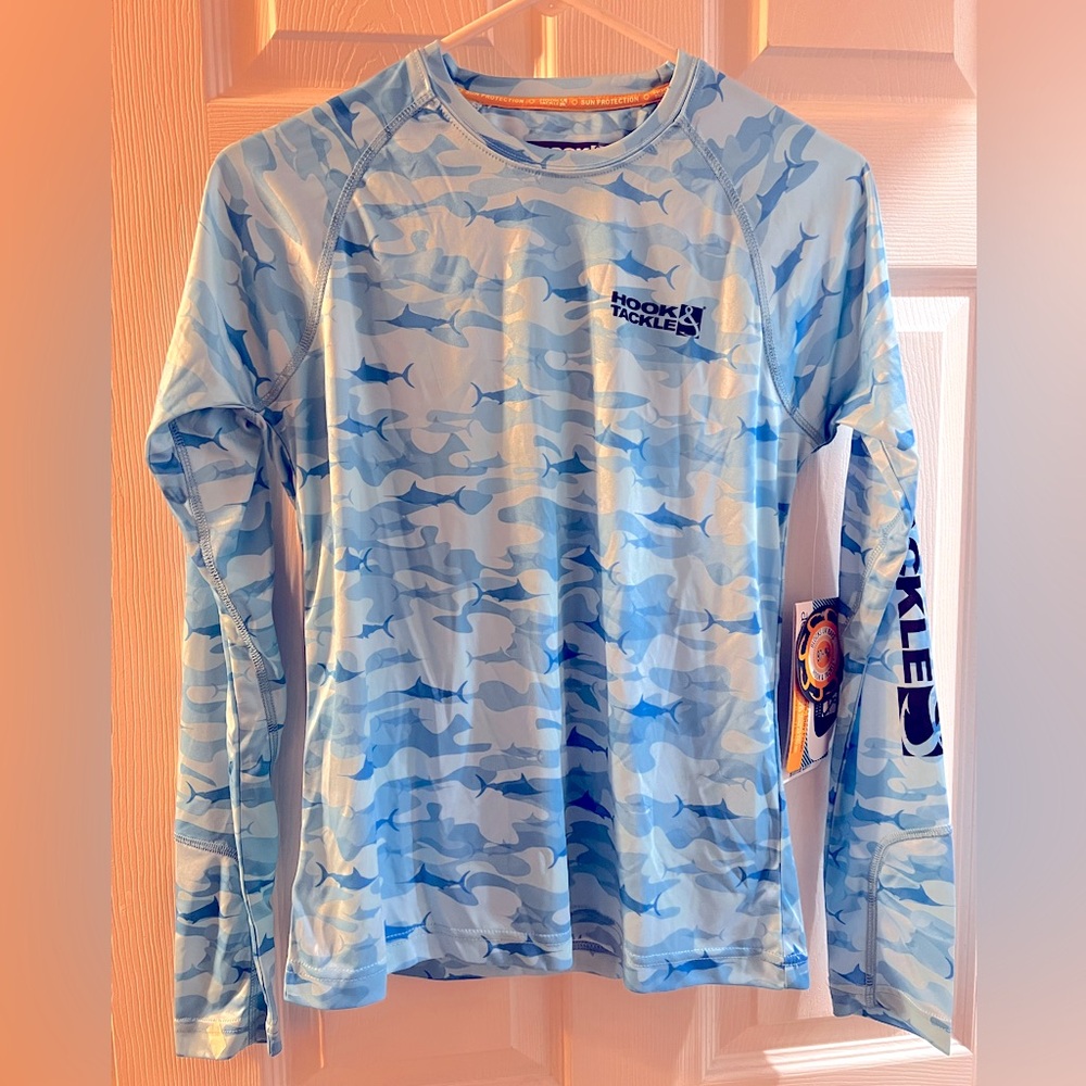 NWT Hook & Tackle Unisex Long Sleeve Shirt